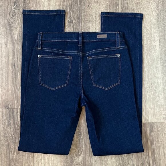 LILA RYAN Denim - Lila Ryan Dark Modern Straight Slim Sz 26